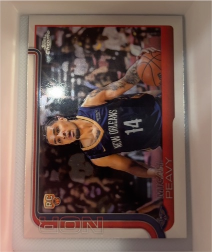 2025-26 Topps Chrome #291 Micah Peavy — front
