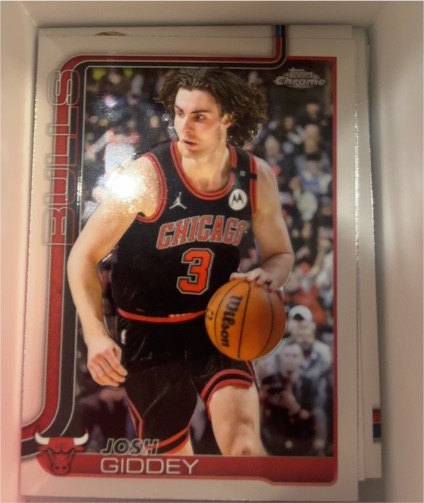 2025-26 Topps Chrome #48 Josh Giddey — front