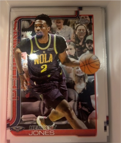 2025-26 Topps Chrome #120 Herbert Jones — front