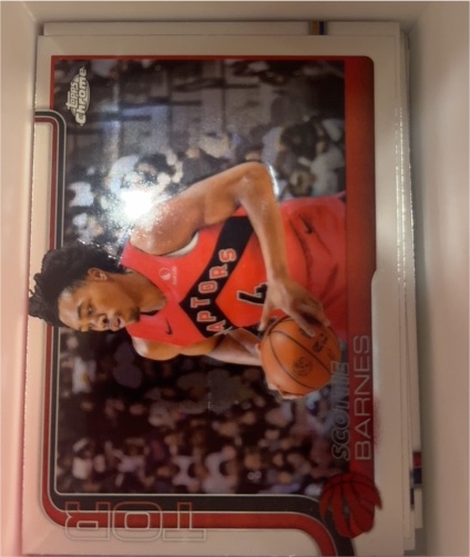 2025-26 Topps Chrome #203 Scottie Barnes — front