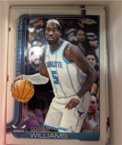 2025-26 Topps Chrome #34 Mark Williams — front
