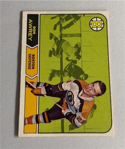 1968 O-Pee-Chee #46 Don Awrey — front