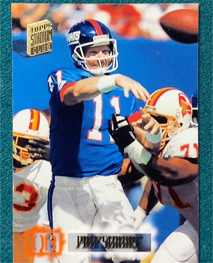 1994 Topps Stadium Club #210 Phil Simms — front