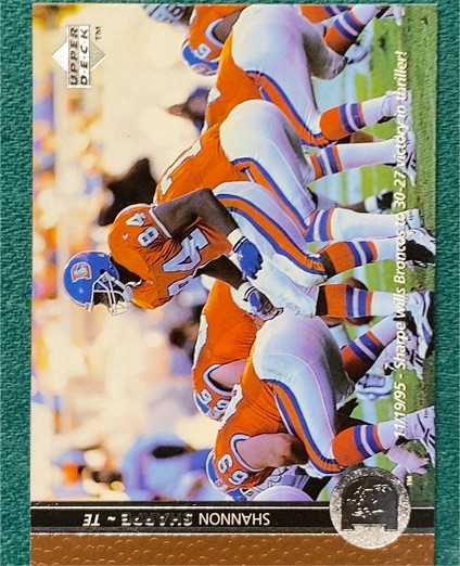 1996 Upper Deck #69 Shannon Sharpe — front