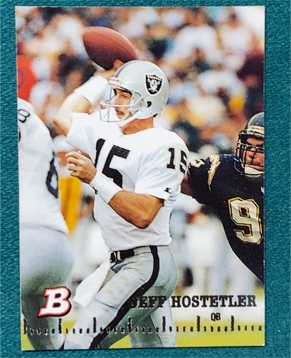 1994 Bowman #255 Jeff Hostetler — front