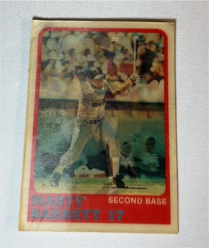 1988 Sportflics #17 Marty Barrett — front