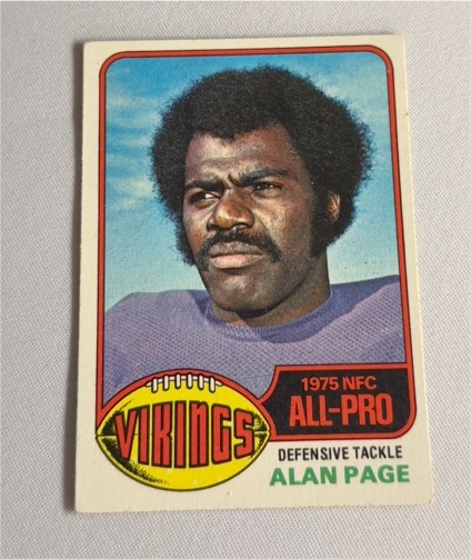 1976 Topps #150 Alan Page — front