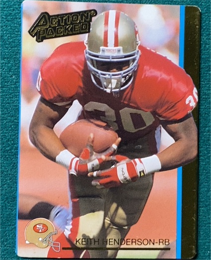 1992 Action Packed #241 Keith Henderson — front