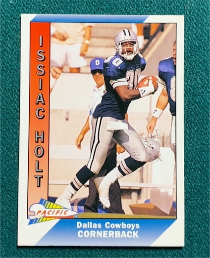 1991 Pacific #96 Issiac Holt — front