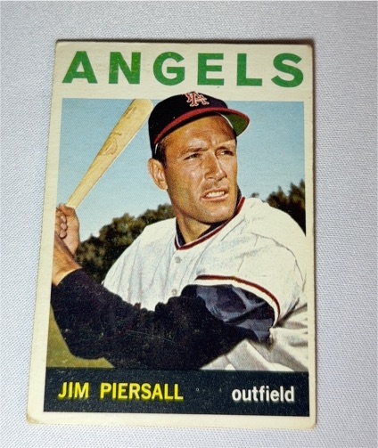 1964 Topps #586 Jim Piersall — front