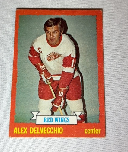1973-74 Topps #141 Alex Delvecchio — front
