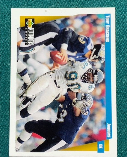 1997 Upper Deck Collector's Choice #197 Tony Brackens — front