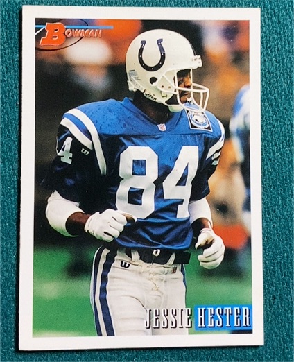 1993 Bowman #293 Jessie Hester — front