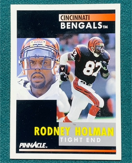 1991 Pinnacle #219 Rodney Holman — front