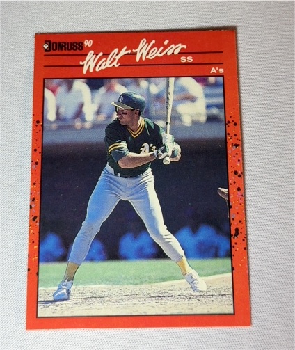 1990 Donruss #67 Walt Weiss — front