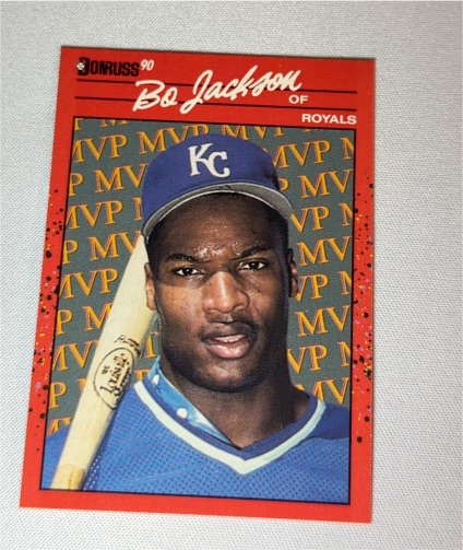 1990 Donruss MVP #BC-1 Bo Jackson — front