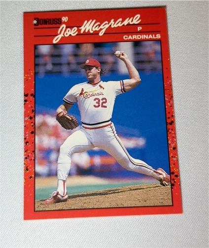 1990 Donruss #163 Joe Magrane — front