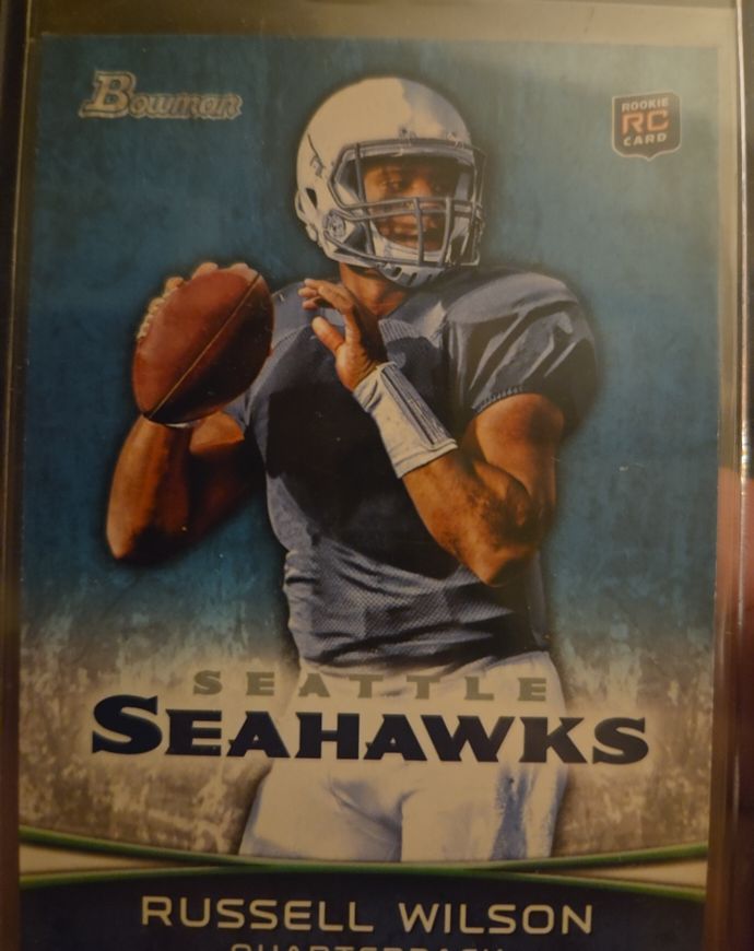 2012 Bowman #116 Russell Wilson — front