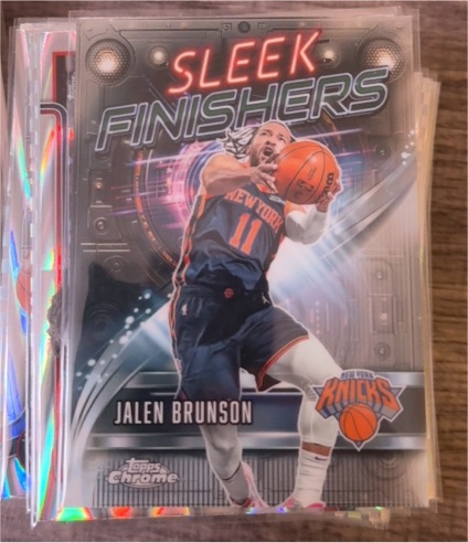 2025-26 Topps Chrome #SF-11 Jalen Brunson — front