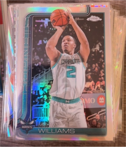 2025-26 Topps Chrome #65 Grant Williams — front