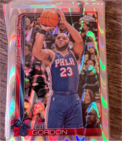 2025-26 Topps Chrome #184 Eric Gordon — front