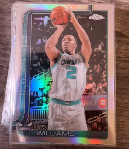 2025-26 Topps Chrome #65 Grant Williams — front