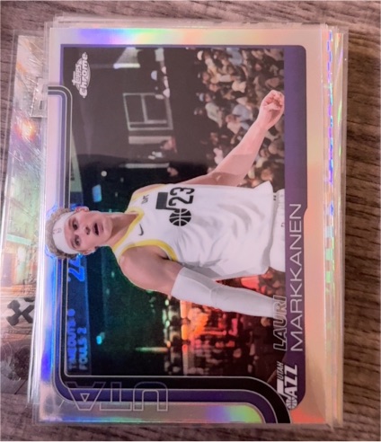 2025-26 Topps Chrome #238 Lauri Markkanen — front
