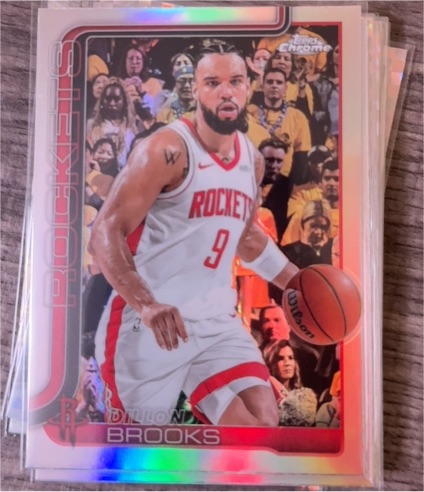 2025-26 Topps Chrome #70 Dillon Brooks — front