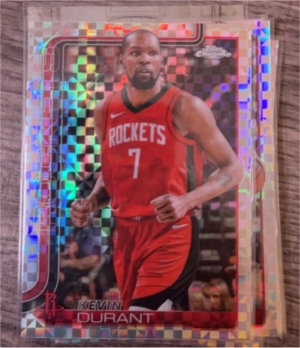 2025-26 Topps Chrome #155 Kevin Durant — front