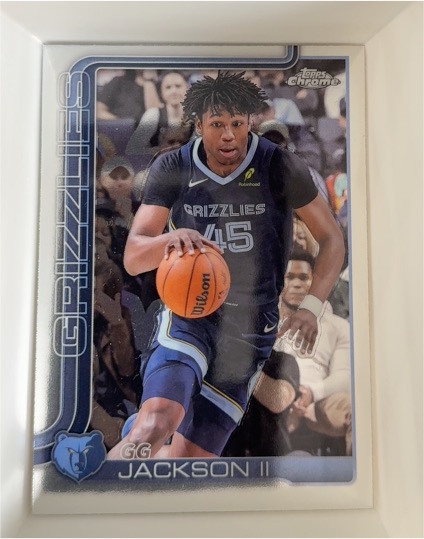 2025-26 Topps Chrome #199 GG Jackson II — front