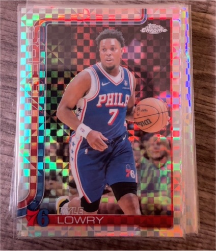 2025-26 Topps Chrome #152 Kyle Lowry — front