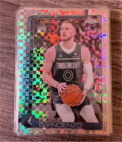 2025-26 Topps Chrome #145 Donte DiVincenzo — front