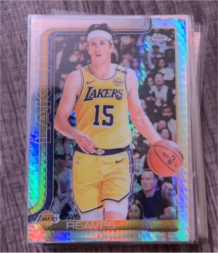 2025-26 Topps Chrome #126 Austin Reaves — front