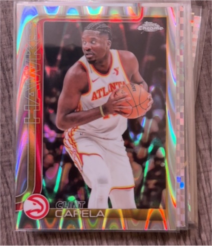 2025-26 Topps Chrome #81 Clint Capela — front
