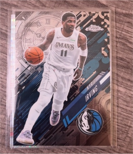 2025-26 Topps Chrome #GT-7 Kyrie Irving Go Time Dallas Mavericks — front