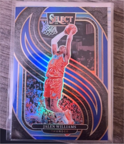 2024-25 Panini Select Premier Level #124 Jalen Williams — front