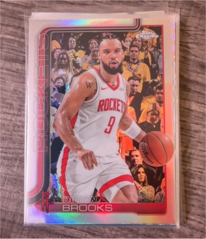 2025-26 Topps Chrome #70 Dillon Brooks — front