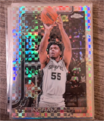 2025-26 Topps Chrome #222 Harrison Ingram — front