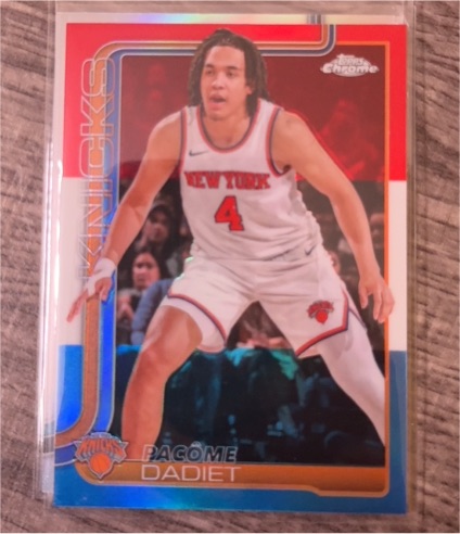 2025-26 Topps Chrome #111 Pacome Dadiet — front