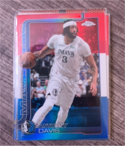 2025-26 Topps Chrome #96 Anthony Davis — front