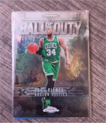2025-26 Topps Chrome Ball Of Duty #BD-19 Paul Pierce — front