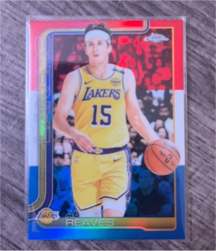 2025-26 Topps Chrome #126 Austin Reaves — front