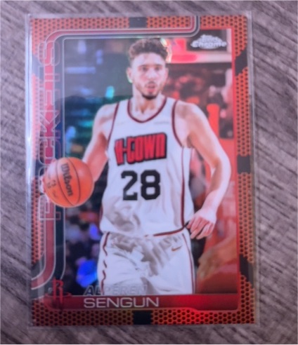 2025-26 Topps Chrome #98 Alperen Sengun — front