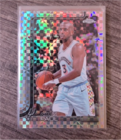2025 Topps Chrome #219 Chris Paul — front