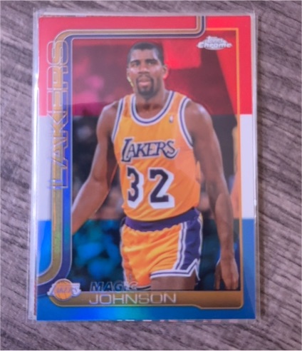 2025-26 Topps Chrome #244 Magic Johnson — front