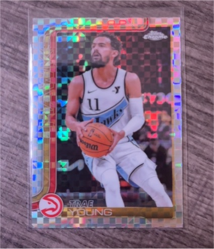 2025-26 Topps Chrome #5 Trae Young — front