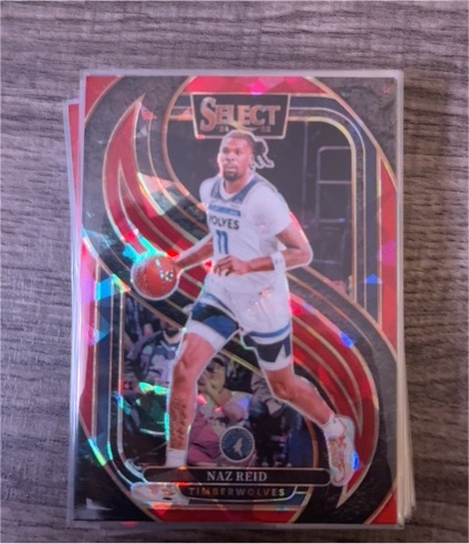 2024-25 Panini Select Premier Level #132 Naz Reid — front