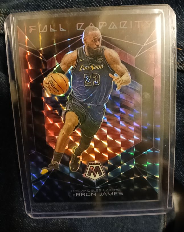 2019-20 Panini Mosaic #219 LeBron James — front