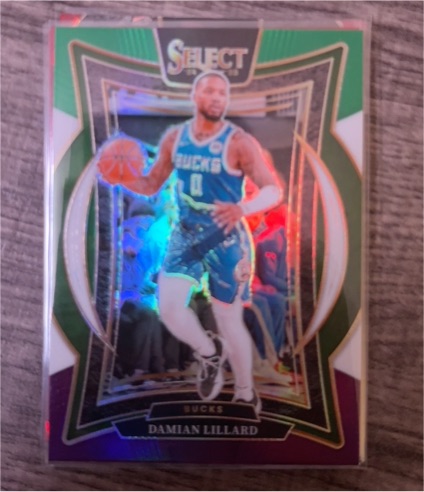 2024-25 Panini Select #55 Damian Lillard — front