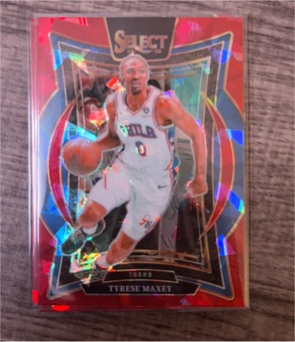2024-25 Panini Select #20 Concourse Tyrese Maxey — front